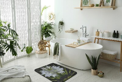 Bathroom mat Water Lily