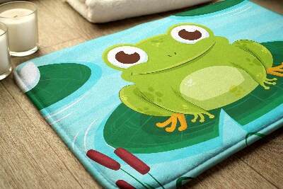 Bathroom mat Sweet frog