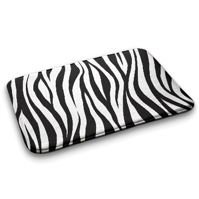 Non slip bath mat Zebra Stripes