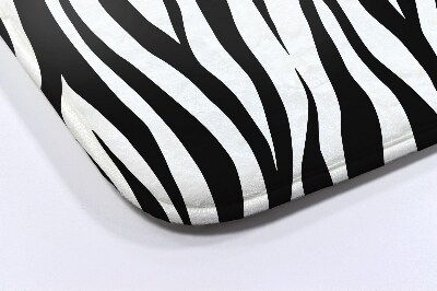 Non slip bath mat Zebra Stripes