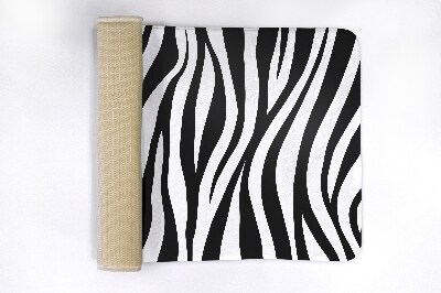 Non slip bath mat Zebra Stripes