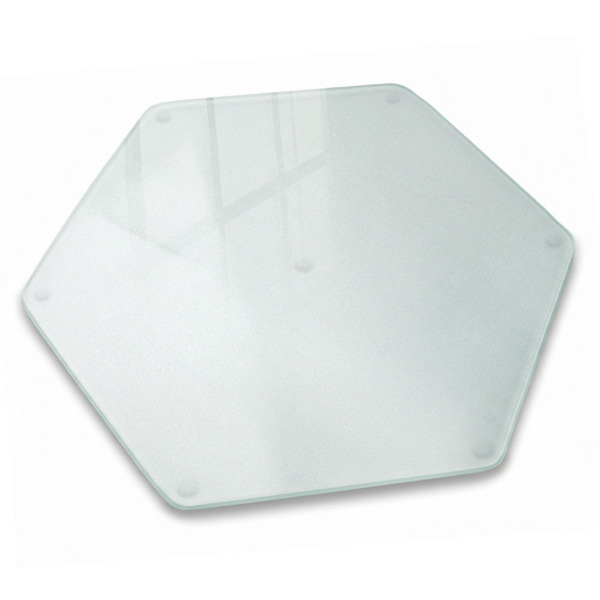 Hexagonal cutting board translucent