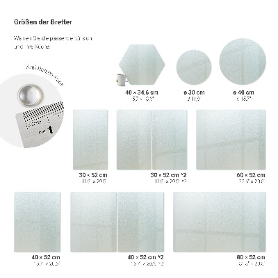 2-piece chopping board set translucent