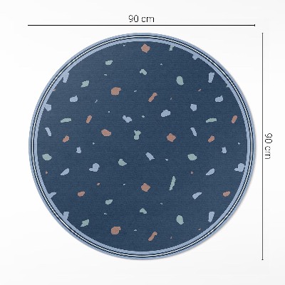 Pvc rug Abstract pastel spots