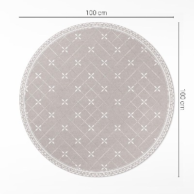 Pvc rug Stylish minimalist decorative pattern