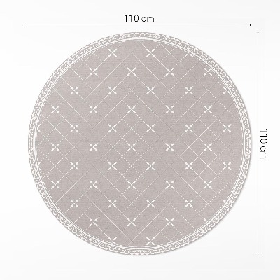 Pvc rug Stylish minimalist decorative pattern