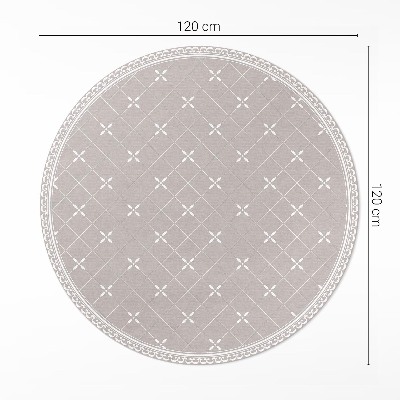 Pvc rug Stylish minimalist decorative pattern