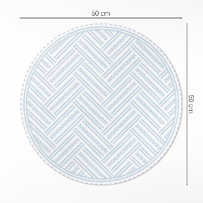 Vinyl rug Modern herringbone fashion pattern