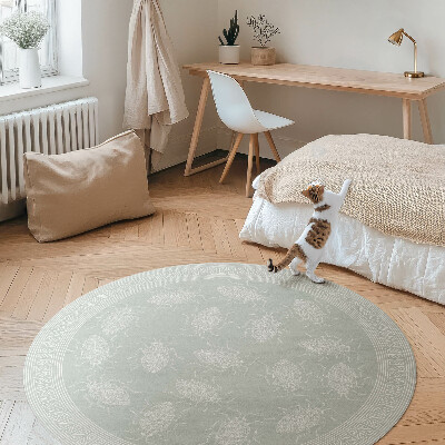 Vinyl rug Vintage insect beetles