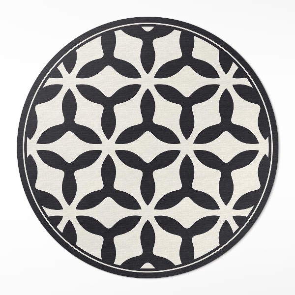 Vinyl rug Modern geometric pattern