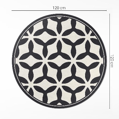 Vinyl rug Modern geometric pattern