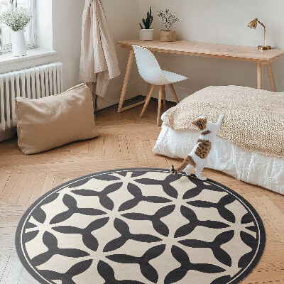 Vinyl rug Modern geometric pattern