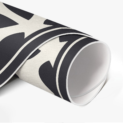 Vinyl rug Modern geometric pattern