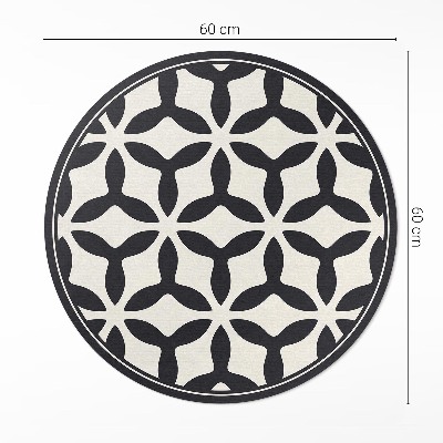 Vinyl rug Modern geometric pattern