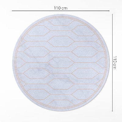 Pvc carpet Linear pattern on marble