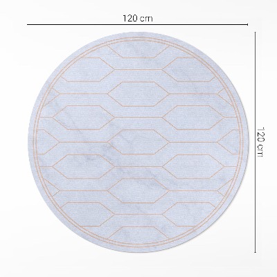 Pvc carpet Linear pattern on marble