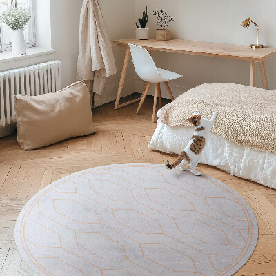 Pvc carpet Linear pattern on marble