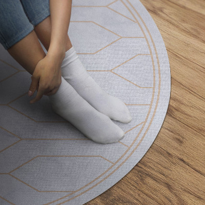 Pvc carpet Linear pattern on marble
