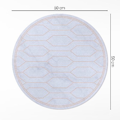 Pvc carpet Linear pattern on marble