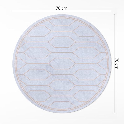 Pvc carpet Linear pattern on marble