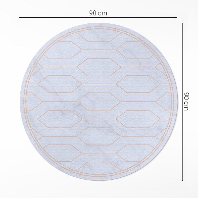 Pvc carpet Linear pattern on marble