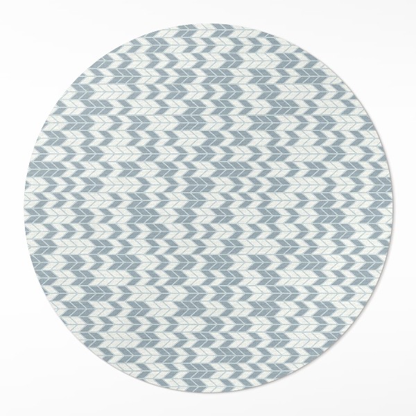 Vinyl rug Boho Indian arrow pattern