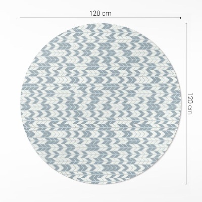 Vinyl rug Boho Indian arrow pattern
