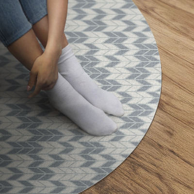 Vinyl rug Boho Indian arrow pattern