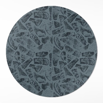 Pvc carpet Stone path elegant pattern