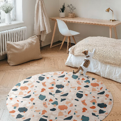 Pvc carpet Pastel gres decorative stone boho style