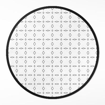 Vinyl rug Minimalist modern ornaments