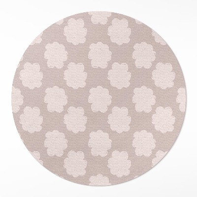 Pvc carpet Painted clouds in pastel colors