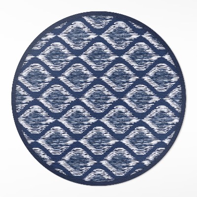 Vinyl rug Elegant fabric imitation pattern