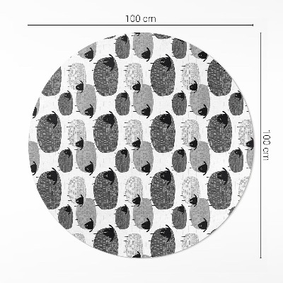 Pvc carpet Painted sheep regular pattern