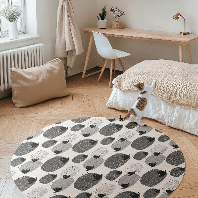 Pvc carpet Painted sheep regular pattern