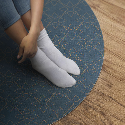 Vinyl rug Fine ornaments regular pattern