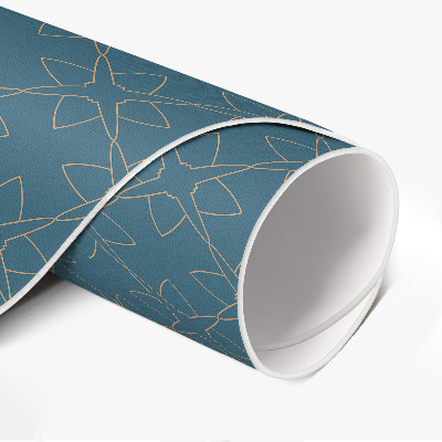 Vinyl rug Fine ornaments regular pattern