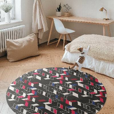 Pvc carpet Modern design fashion geometric pattern
