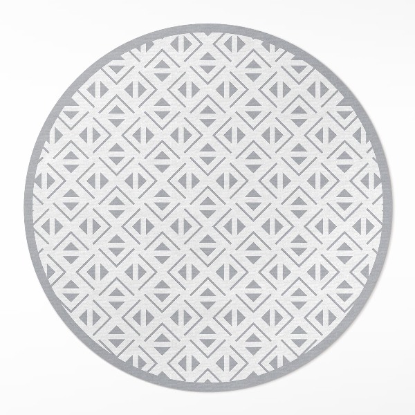 Vinyl rug Geometric minimalist pattern