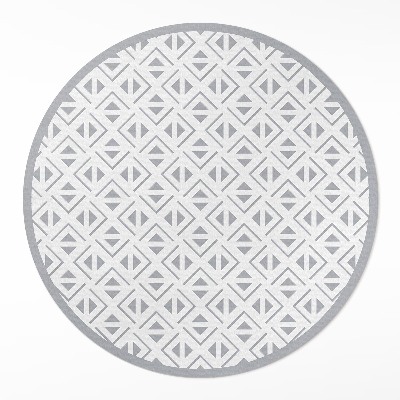 Vinyl rug Geometric minimalist pattern