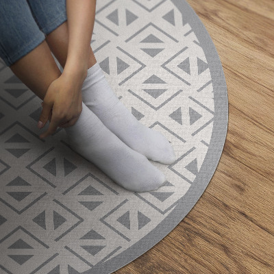 Vinyl rug Geometric minimalist pattern