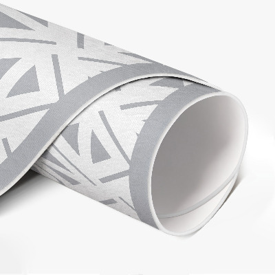 Vinyl rug Geometric minimalist pattern