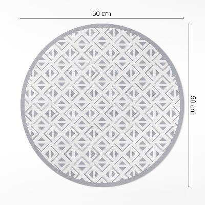 Vinyl rug Geometric minimalist pattern
