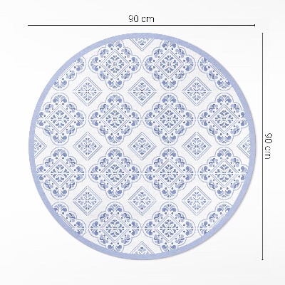 Pvc carpet Mediterranean decorative tiles