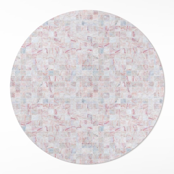 Vinyl rug Tiny stone mosaic tile