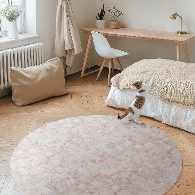 Vinyl rug Tiny stone mosaic tile