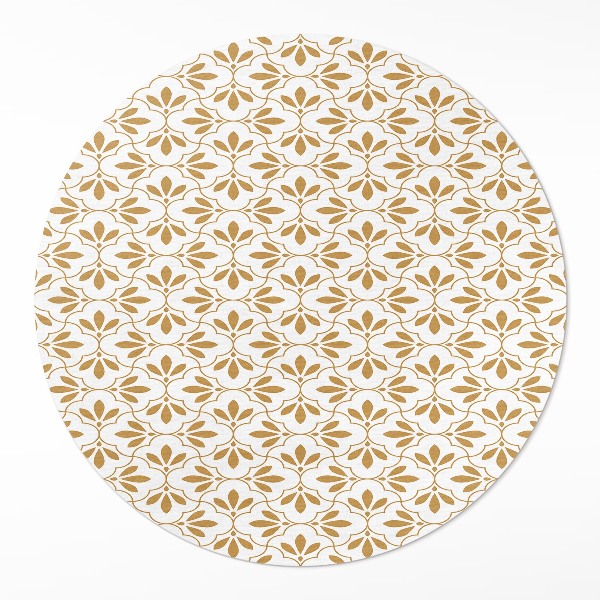 Pvc rug Decorative petals regular pattern
