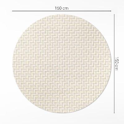 Vinyl rug Tiny parquet minimalist herringbone