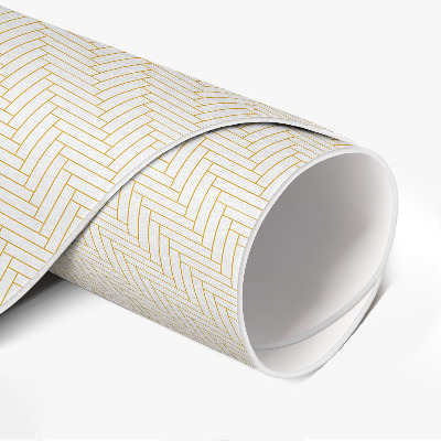 Vinyl rug Tiny parquet minimalist herringbone