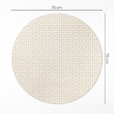 Vinyl rug Tiny parquet minimalist herringbone